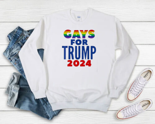 Gays For Trump 2024 Election Sweatshirt 500x400 Gays For Trump 2024 Election Sweatshirt