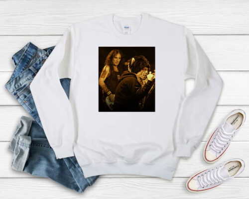 Gold Portrait Iron Maiden Sweatshirt 500x400 Gold Portrait Iron Maiden Sweatshirt