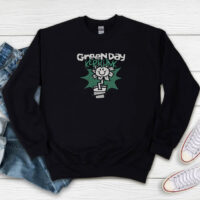 Green Day Kerplunk Flower Sweatshirt