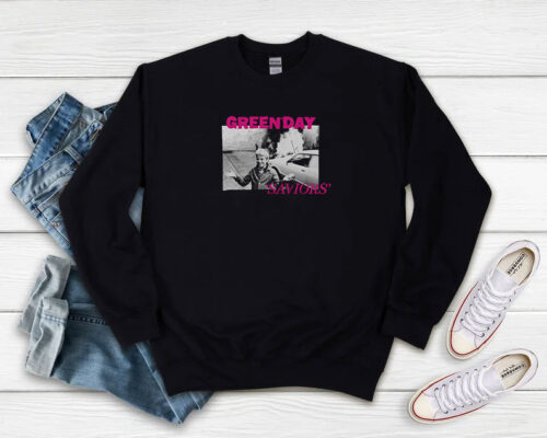 Green Day Saviors Sweatshirt 500x400 Green Day Saviors Sweatshirt