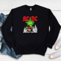 Grinch Acdc 2023 Merry Christmas Sweatshirt