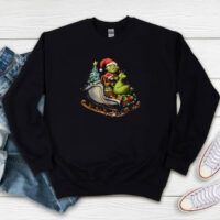 Grinch Sleigh Christmas Sweatshirt