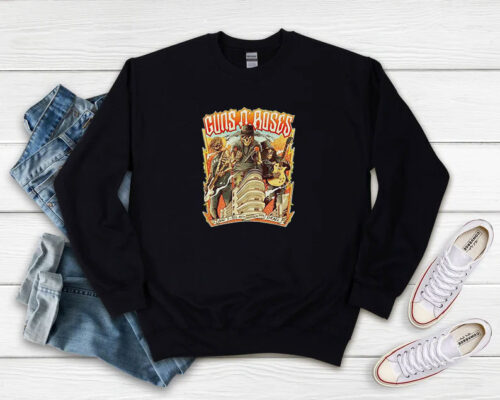 Guns N Roses Tel Aviv Hayarkon Park Israel Sweatshirt 500x400 Guns N Roses Tel Aviv Hayarkon Park Israel Sweatshirt