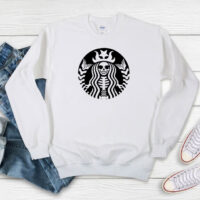 Halloween Starbucks Skeleton Sweatshirt