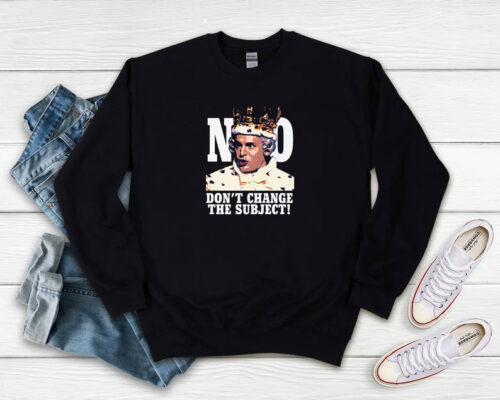 Hamilton The Musical King George Sweatshirt 500x400 Hamilton The Musical King George Sweatshirt