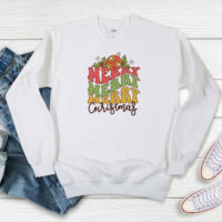 Happy Merry Christmas Merry Merry Merry Christmas Sweatshirt