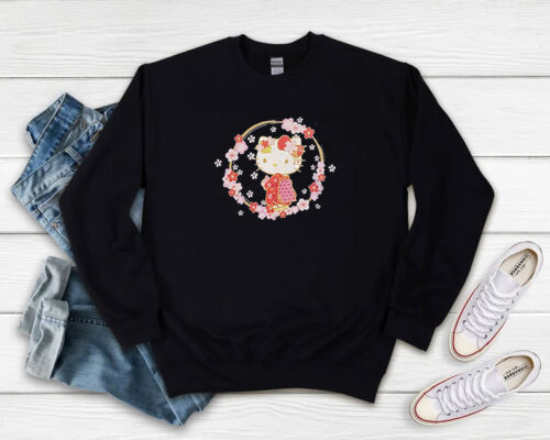 Hello Kitty Kimono Sanrio Sweatshirt 500x400 Hello Kitty Kimono Sanrio Sweatshirt