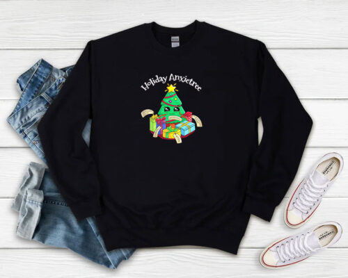 Holiday Anxietree Christmas Sweatshirt 500x400 Holiday Anxietree Christmas Sweatshirt