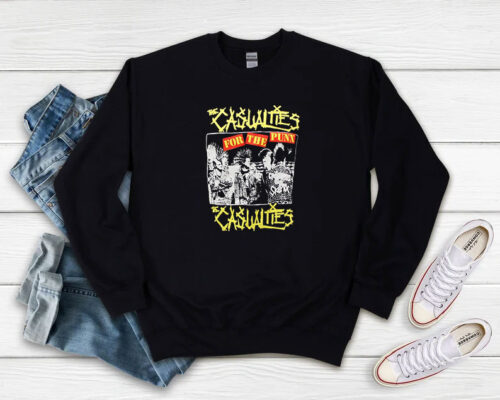 Honger The Casualties Punk Band Graphic Sweatshirt 500x400 Honger The Casualties Punk Band Graphic Sweatshirt