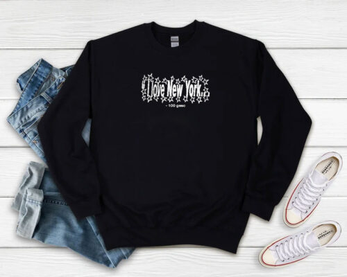 I Love New York 100 Gecs Sweatshirt 500x400 I Love New York 100 Gecs Sweatshirt