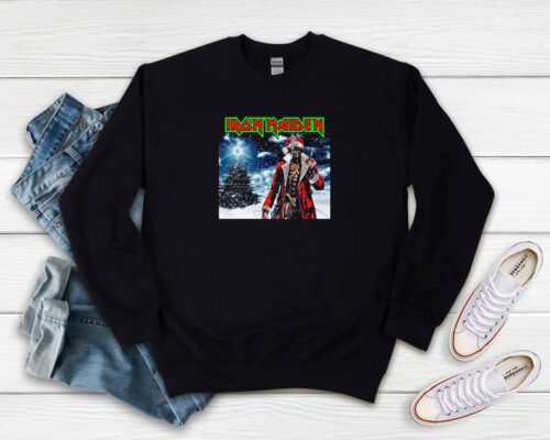 Iron Maiden Somewhere In Time Eddie The Head Christmas Sweatshirt 500x400 Iron Maiden Somewhere In Time Eddie The Head Christmas Sweatshirt