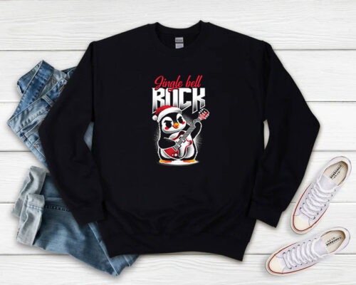 Jingle Bell Rock Penguin Sweatshirt 500x400 Jingle Bell Rock Penguin Sweatshirt