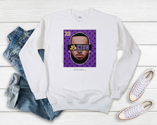 Le King 23 Los Angeles Stars Edition Sweatshirt 500x400 Le King 23 Los Angeles Stars Edition Sweatshirt