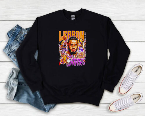 Lebron James Los Angeles Lakers Sweatshirt 500x400 Lebron James Los Angeles Lakers Sweatshirt