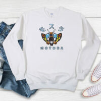 Loves Godzilla Mothra Sweatshirt