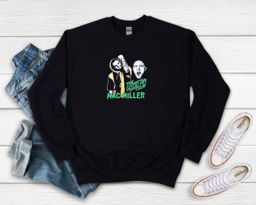 Mac Miller The Good Am Tour Sweatshirt 500x400 Mac Miller The Good Am Tour Sweatshirt