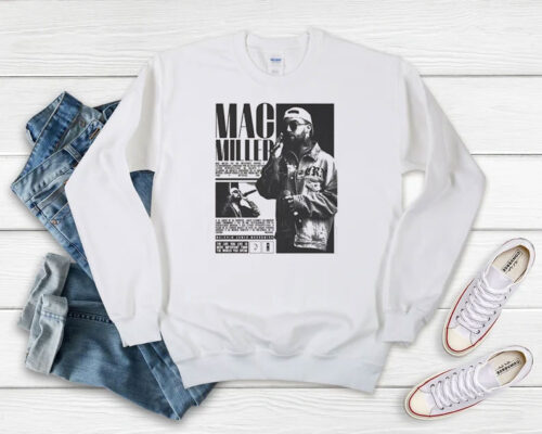 Mac Miller Trendy Mac Swimming Sweatshirt 500x400 Mac Miller Trendy Mac Swimming Sweatshirt