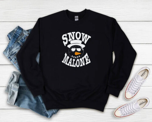 Malone Snow Christmas Sweatshirt 500x400 Malone Snow Christmas Sweatshirt