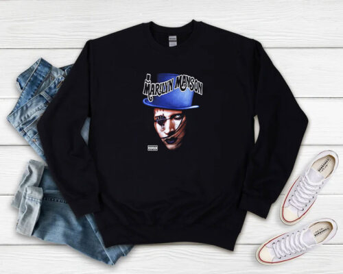 Marilyn Manson 2000 Vintage Sweatshirt 500x400 Marilyn Manson 2000 Vintage Sweatshirt