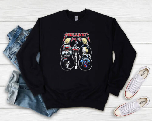 Metallica 1987 Metallic Katz Unite 2 Sided Sweatshirt 500x400 Metallica 1987 Metallic Katz Unite 2 Sided Sweatshirt