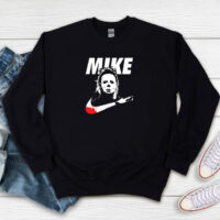 Michael Myers Mike Nike Halloween Parody Sweatshirt