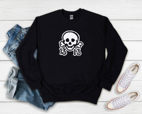 Mick Mars 1313 Skull Logo Sweatshirt 500x400 Mick Mars 1313 Skull Logo Sweatshirt