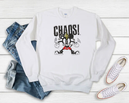 Mickey Mouse Chaos Sweatshirt 500x400 Mickey Mouse Chaos Sweatshirt