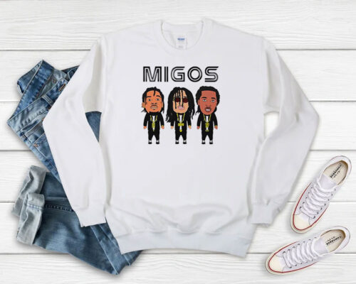 Migos Hip Hop Offset Quavo Takeoff Sweatshirt 500x400 Migos Hip Hop Offset Quavo Takeoff Sweatshirt