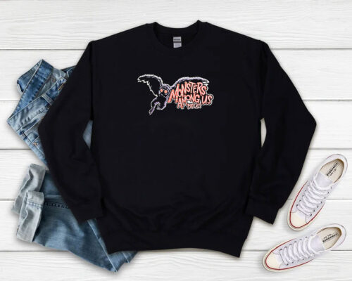 Monster Among Us Mothman Sweatshirt 500x400 Monster Among Us Mothman Sweatshirt