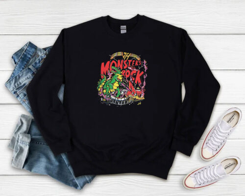 Monsters Of Rock 1988 Van Halen Tour Sweatshirt 500x400 Monsters Of Rock 1988 Van Halen Tour Sweatshirt