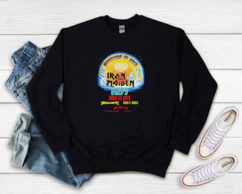 Monsters of Rock August 20th 1988 Donington Park Sweatshirt 500x400 Monsters of Rock August 20th 1988 Donington Park Sweatshirt