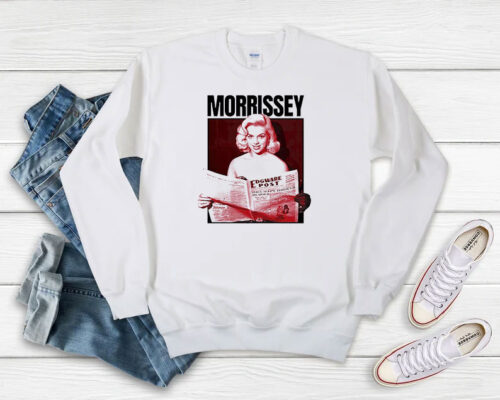 Morrissey Read All About It Sweatshirt 500x400 Morrissey Read All About It Sweatshirt