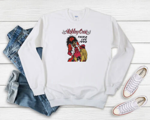 Motley Crue 1990 Third Leg Dr Feelgood Vintage Sweatshirt 500x400 Motley Crue 1990 Third Leg Dr Feelgood Vintage Sweatshirt