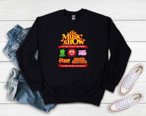 Muppetfest The Music Show Its Time To Play The Music Sweatshirt 500x400 Muppetfest The Music Show It's Time To Play The Music Sweatshirt