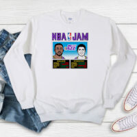 NBA Jam Jazz Malone And Stockton Sweatshirt