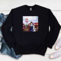 Neon Genesis Evangelion Burger King Rei Asuka Shinji Funny Sweatshirt