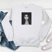 Nicki Minaj Black And White Photo Sweatshirt