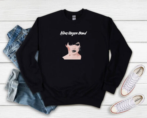 Nina Queen Helen Of Punk Band Sweatshirt 500x400 Nina Queen Helen Of Punk Band Sweatshirt