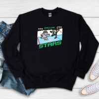 Nintendo Game Dallas Stars Hockey Sweatshirt