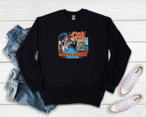 Ozzy Osbourne Diary Of A Madman The Madman Sweatshirt 500x400 Ozzy Osbourne Diary Of A Madman The Madman Sweatshirt