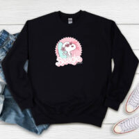 Peanuts Surfboard Cool Beagle Barbie Sweatshirt