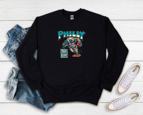 Philly Take Flight Philadelphia Eagles Sweatshirt 500x400 Philly Take Flight Philadelphia Eagles Sweatshirt