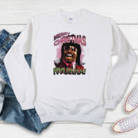 Pinky Merry Christmas Nyukka Sweatshirt