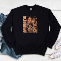 Portrait Saweetie Tap Vintage Sweatshirt