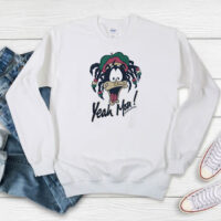 Rasta Daffy Duck Graphic Sweatshirt