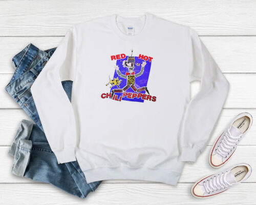 Red Hot Chili Peppers 1988 Turd Town Tour Sweatshirt 500x400 Red Hot Chili Peppers 1988 Turd Town Tour Sweatshirt