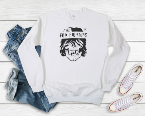 Retro Face The Foo Fighters Tour Logo Sweatshirt 500x400 Retro Face The Foo Fighters Tour Logo Sweatshirt