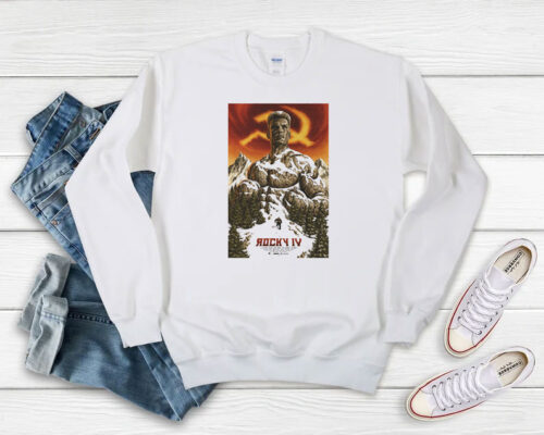 Rocky Part IV Movie Poster Ivan Drago Sweatshirt 500x400 Rocky Part IV Movie Poster Ivan Drago Sweatshirt