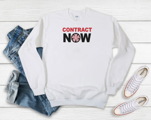 SNL Contract Now Sweatshirt 500x400 SNL Contract Now Sweatshirt