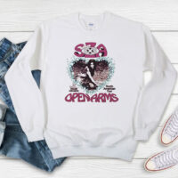 SZA Open Arms North American Tour Online Ceramics Sweatshirt